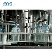 Chaîne de Production Complète pour Usine d'Embouteillage et de Conditionnement d'Eau Minérale en Bouteilles PET