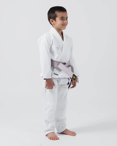 ชุดยิวยิตสูแบบเรียบ ผ้าฝ้ายแท้ 100% ทนทาน น้ำหนักเบา สำหรับฝึกซ้อม BJJ ยูโด คาราเต้ คิโมโน บราซิลเลียนยิวยิตสู - Product Image 4