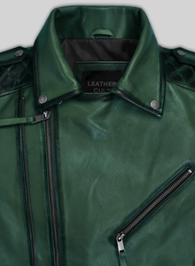 Chaqueta de Cuero para Hombre, a la Moda, Resistente al Viento, Chaqueta de Cuero para Hombre y Mujer, Estilos Personalizados, Charlotte Burnt, Múltiples Colores, Chaqueta de Cuero 2006 - Product Image 3