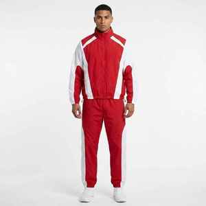 Ensemble 2 pièces coupe-vent personnalisé pour homme : T-shirt et short en polyester avec fermeture éclair – Tenue de sport décontractée – Vente en gros OEM - Product Image 5