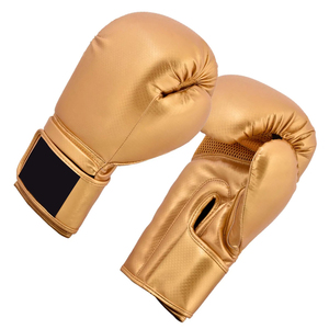 Guantes de Boxeo Profesionales, Guantes de Entrenamiento de Kick Boxing, Transpirables, de Cuero, con Diseño de Dedos Completos Personalizables, con Cordones - Product Image 6