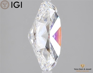 Diamant de laboratoire CVD de 4,00 carats, forme ovale, avec certificat IGI, couleur D, clarté VVS1, pour un design de bague moderne - Product Image 5