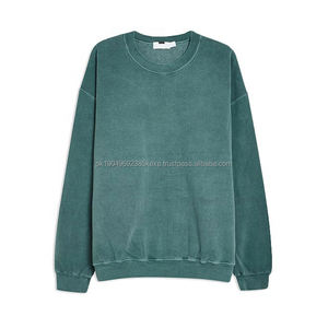 Sweat-shirt à capuche vintage personnalisé en molleton French Terry, sweat-shirt vintage délavé à l'acide, sweat-shirt unisexe à col rond - Product Image 3