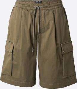 Pantalones Cortos Cargo de Algodón 100% para Hombre, Casuales de Verano, para Senderismo, con Cintura Elástica, Decoración Digital Vintage, Tejido Sólido hasta la Rodilla - Product Image 3