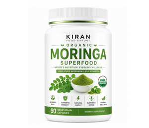 Capsules d'extrait de feuilles de Moringa naturelles, formule de complément alimentaire à base de plantes biologiques pour un soutien quotidien de la vitalité et de la nutrition - Product Image 2