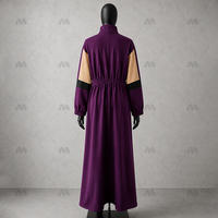 Vêtements de sport modestes pour femmes musulmanes, survêtement long, léger, tenue de sport islamique, logo personnalisé, abaya athlétique, OEM, polyester
