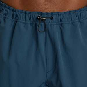 Pantalones Cortos Deportivos de Cintura Alta para Hombre, con Logotipo Personalizado en la Parte Delantera, Color Sólido, 100% Poliéster, Cierre con Cordón, Bolsillos - Product Image 5