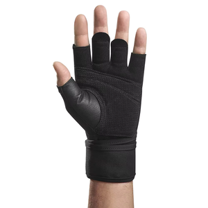 Guantes Deportivos Tombola con Soporte para Muñeca, Medios Dedos con Cierre, Unisex, de Poliéster, para Entrenamiento, Gimnasio, Fitness, Levantamiento de Pesas - Product Image 6