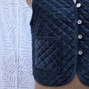 Chaleco de Terciopelo sin Mangas, Estilo Étnico Indio, Tejido Transpirable, Corto, Cuello en V, Retro, Casual, Ecológico, para Mujer - Product Image 4