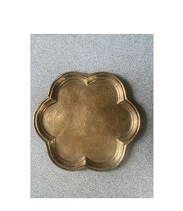 Plateau de service professionnel en métal pour l'hôtellerie, la restauration, la cuisine, les banquets, les mariages, les dîners et la présentation des aliments - Product Image 1