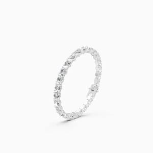 Glamorous 19.656 Ct Lab Grown Diamond Round Solitaire Tennis Bracelet In 9K Yellow White And Rose <b>Gold</b> - Product Image 2