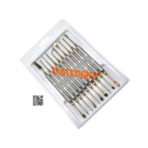 5pcs Double Hook Manual Stainless Steel <b>Dental</b> Explorer Probe Dentist <b>Tool</b> CE Certified Teeth <b>Cleaning</b> Hygiene - Product Image 4