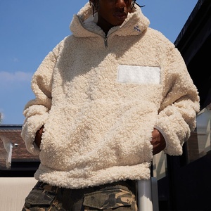 Abbigliamento invernale all'ingrosso Sherpa felpa felpa da uomo Sherpa Pullover moda abbigliamento invernale per uomo - Product Image 1