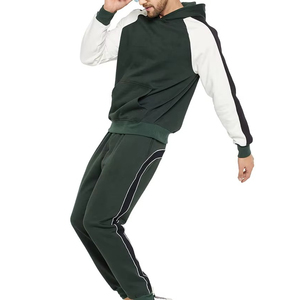 Conjunto Deportivo Premium de Talla Grande, Chaqueta con Capucha y Pantalones, Resistente al Viento, Ecológico, Diseño Hip Hop, Color Sólido, Poliéster/Algodón - Product Image 6