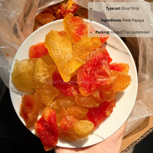 Papaya Seca Suave a Granel _ Proveedor B2B Confiable para Importadores Globales - Product Image 3