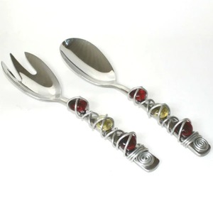 Modern Metal Kitchen Utensil Set – Premium Cooking Tools for Contemporary Luxe Kitchen Spaces - Product Image 1