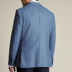 Blazer d'affaires respirant personnalisé avec logo, le plus vendu, pour hommes, 100 % coton, haute qualité, simple boutonnage - Product Image 2
