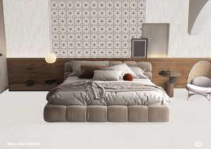 Azulejo de Porcelana Fabula de Formato Grande de Diseño, 600x1200mm, 60x120cm, 24x48 Pulgadas, Superficie Decorativa Premium para Interiores Elegantes - Product Image 5