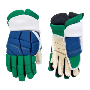 Gants de hockey sur glace en nylon rembourrés pour gaucher, haute qualité, respirants, en fibre de carbone solide, avec sangle de poignet réglable, protection intégrée - Product Image 6