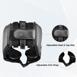 Premium Youth Ultimate Kickboxing Boxing Head Guard with <b>EVA</b> & PU Materials Durable Protective Gear for Safe Training - Product Image 5