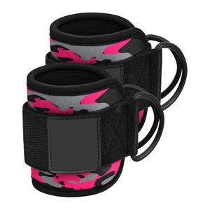 Fitness Exercise Camo Neoprene Ankle Strap Breathable Adjustable <b>Legs</b> Glutes Lower Body Workout Gym Ankle Cuff Custom Straps - Product Image 1