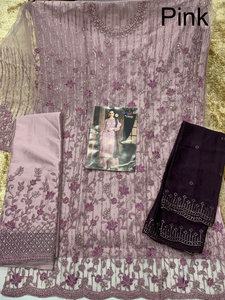 ชุดเดรสงานแต่งงานแบบปากีสถานใหม่ ผ้าจอร์เจตต์เนื้อหนัก ปักลายสวยงาม สำหรับสุภาพสตรี งานแต่งงาน ตัดเย็บสำเร็จพร้อมใส่ - Product Image 2