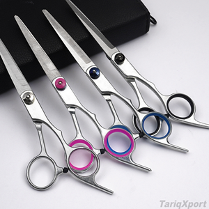 Ciseaux de barbier pour droitiers de 6,0 pouces pour usage domestique, outils de coiffure, acier inoxydable, pliables, légers - Product Image 6