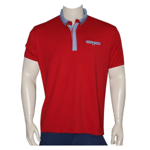เสื้อเชิ้ตผู้ชายขายดีที่สุด ผ้าผสมสแปนเด็กซ์/คอตตอน ย้อมสีแบบ Garment Dyed เป็นมิตรต่อสิ่งแวดล้อม ทรงปกติ แขนสั้น คุณภาพส่งออก - Product Image 2
