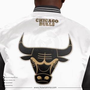 Streetwear Custom Team <b>Jackets</b> Satin Bomber <b>Jacket</b> Embroidered Patchwork <b>Camo</b> Embossed Loose Fit Winter Bomber Coat - Product Image 5