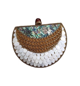 Rose Gold Mop Soirée Nacre Embrayage fête porter fantaisie mariée montrant embrayages sacs fête porter embrayage par LUXURY CRAFTS - Product Image 5