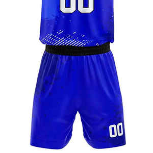 Conjuntos de Uniformes de Baloncesto Personalizados de Secado Rápido, Ropa Deportiva Transpirable en Talla Grande - Product Image 6