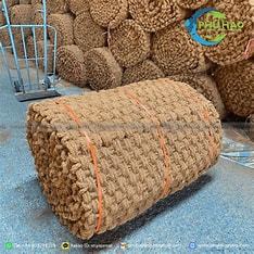 เสื่อใยมะพร้าวธรรมชาติ 100% ขายดีที่สุด |   เสื่อใยมะพร้าวทำมือรักษ์โลก - Product Image 6