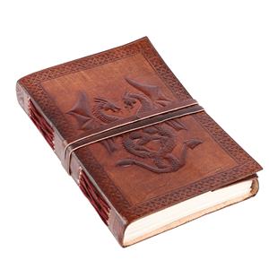 Hecho a mano Vintage cuero genuino encuadernado A4 diario barato estilo de oficina de aspecto antiguo - Product Image 5