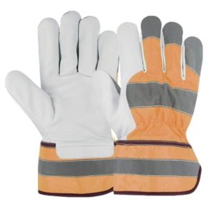 Guantes de Trabajo Industriales de Alta Resistencia para Protección de Manos, Guantes de Seguridad de Cuero Vacuno de Primera Calidad para Jardinería - Product Image 3