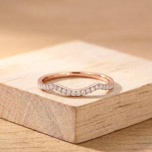 Bague de fiançailles en or massif 10K 14K 18K avec diamant de laboratoire rond de 0,20 ct certifié IGI, couleur E, clarté VVS - Product Image 2