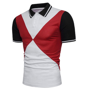 เสื้อโปโลสีพื้นเรียบแบบเรียบง่าย สั่งทำได้พร้อมลายโลโก้ เสื้อโปโลผู้ชายไซส์ใหญ่พิเศษสำหรับทุกเพศ - Product Image 2