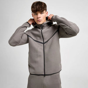 Sudadera con Capucha para Hombre, 100% Algodón, Lisa, Otoñal, de Alta Calidad, para Uso Diario, con Bolsillo Tipo Canguro, Capucha Ajustable, Estilo Casual Urbano - Product Image 3