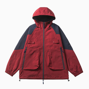 Hot Sales 2024 Men's Lightweight Packable Rain Shell Jacket <b>Raincoat</b> With Hood for Golf Cycling Windbreaker - Product Image 5