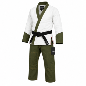 Wholesale Custom Karate Jiu Jitsu BJJ Kimono Martial Arts Uniforms-Polyester/Cotton Breathable Lightweight Custom OEM/ODM - Product Image 4