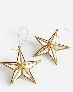 Customized Christmas Tree Pendant Ornaments <b>Star</b> Christmas Tree Ornament for Winter Christmas Holiday Tree - Product Image 3