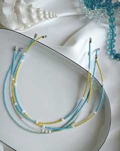 Cadena de cintura de cuentas de cristal con diseño floral para mujer, joyería de verano para playa, tira para el vientre, cinturón de margaritas coloridas en capas, accesorio para traje de baño - Product Image 5