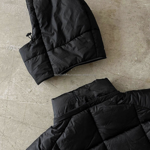 Winter Down Coat Puffer Men Clothing Jacket Streetwear High Quality Pu Leather <b>Waterproof</b> <b>Warm</b> Bubble Puffer Down Jackets - Product Image 5