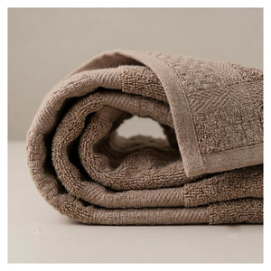 Serviette de bain en coton de qualité hôtelière, luxueuse, douce et absorbante, en tissu éponge pour la salle de bain et l'hôtellerie - Product Image 2