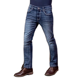 Jeans droits pour homme sur mesure, pantalons décontractés, taille personnalisée, pantalons en denim extensible pour homme - Product Image 3