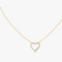 Colgante de diamantes de diseño personalizado de excelente calidad con baño de oro, joyería de alta gama para mujer, proveedor indio.