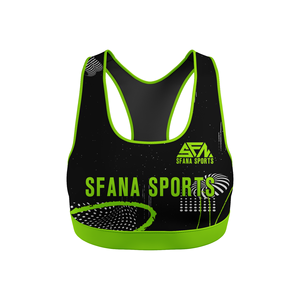 เสื้อชั้นในกีฬา SFANA SPORTS Beauty V Back สายรัดรูปตัว Y ระดับการซัพพอร์ตปานกลาง ทรงยาว เซ็กซี่ กันกระแทก เหมาะสำหรับออกกำลังกาย โยคะ ฟิตเนส ผลิตจากไนลอน - Product Image 2