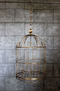 Cage à oiseaux décorative personnalisée en fil métallique fait main pour la maison et le jardin, cage à oiseaux de table, décoration d'événements - Product Image 5