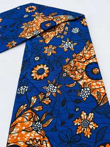 Tela de algodón con estampado de cera africana de Etiopía, taparrabos de cera holandesa personalizados de alta calidad con patrones vibrantes, moda tradicional - Product Image 4