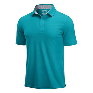 100% Cotton Mens Polo Shirt Fashion Short Sleeved Tee for Men Solid Color Casual Glof Polo Clothes Summer Fashion Men Clothing - Product Image 1