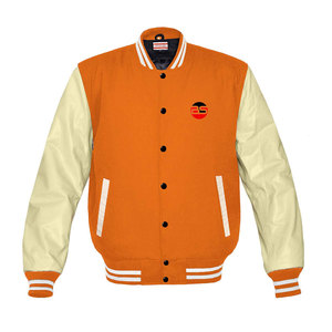 Comfortable Custom Made Design Letterman <b>Jacket</b> For <b>Men</b> <b>Long</b> Sleeves Breathable Winter <b>Jacket</b> For Online Sale By Burhan Sports - Product Image 1